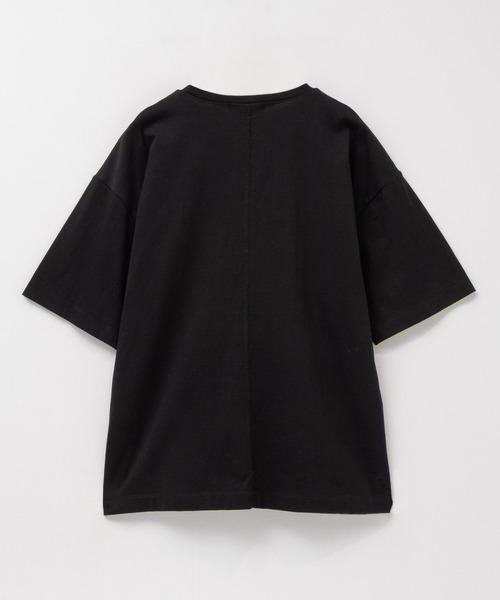 HusHusH(ハッシュアッシュ)の「HusHusH レイヤードフリルプルオーバー デザインTシャツ(Tシャツ/カットソー・レディース・ブラック/オフホワイト/チャコールグレー・M/L)」の21枚目の写真