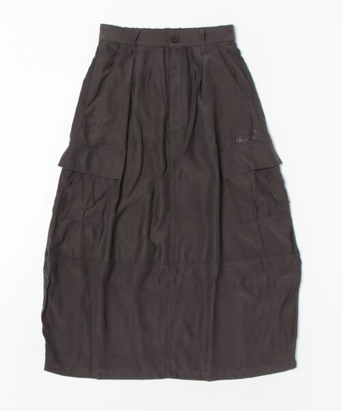 Arnold Palmer（アーノルドパーマー）の「カーゴポケット コクーンスカート（スカート・レディース・チャコールグレー/ベージュ・S/L/M）」の8枚目の写真