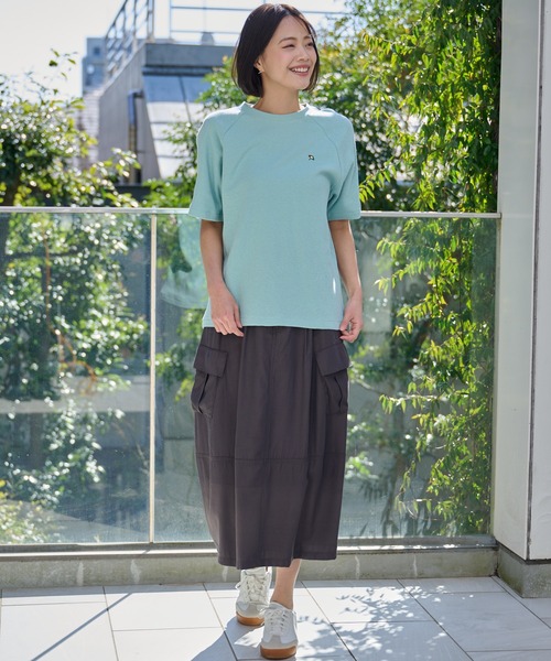 Arnold Palmer（アーノルドパーマー）の「カーゴポケット コクーンスカート（スカート・レディース・チャコールグレー/ベージュ・S/L/M）」の12枚目の写真