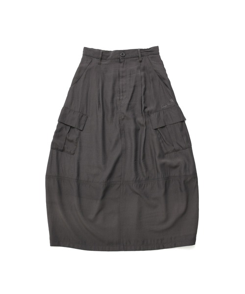Arnold Palmer（アーノルドパーマー）の「カーゴポケット コクーンスカート（スカート・レディース・チャコールグレー/ベージュ・S/L/M）」の16枚目の写真