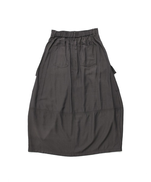 Arnold Palmer（アーノルドパーマー）の「カーゴポケット コクーンスカート（スカート・レディース・チャコールグレー/ベージュ・S/L/M）」の17枚目の写真