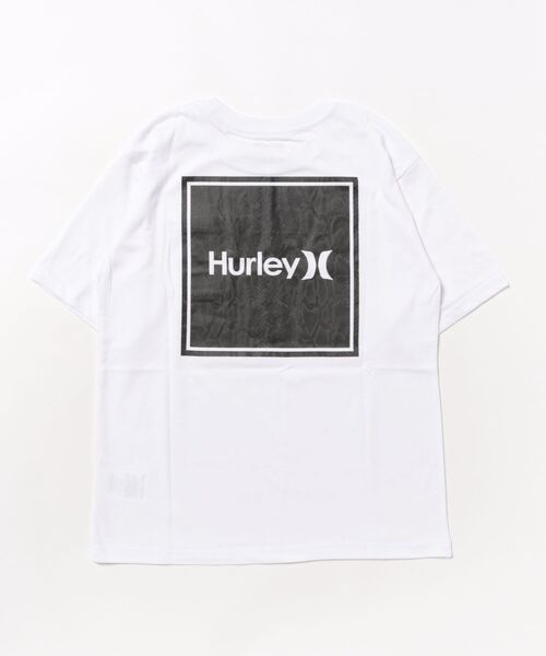Hurley (ハーレー)の「Hurley/ハーレー SQUARE LOGO OVRSZD SS TEE キッズ Tシャツ BCSS251087(Tシャツ/カットソー・キッズ・グレイッシュベージュ/ブラック/ホワイト・130cm/140cm/150cm/160cm)」の5枚目の写真