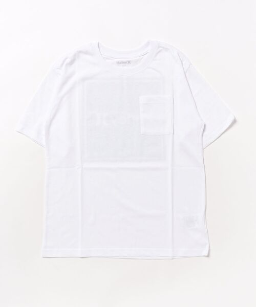 Hurley (ハーレー)の「Hurley/ハーレー SQUARE LOGO OVRSZD SS TEE キッズ Tシャツ BCSS251087(Tシャツ/カットソー・キッズ・グレイッシュベージュ/ブラック/ホワイト・130cm/140cm/150cm/160cm)」の18枚目の写真