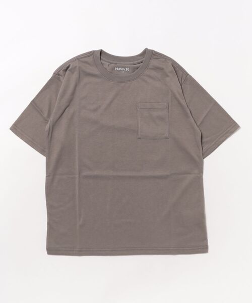 Hurley (ハーレー)の「Hurley/ハーレー SQUARE LOGO OVRSZD SS TEE キッズ Tシャツ BCSS251087(Tシャツ/カットソー・キッズ・グレイッシュベージュ/ブラック/ホワイト・130cm/140cm/150cm/160cm)」の7枚目の写真