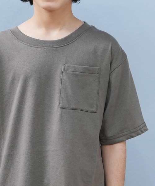 Hurley (ハーレー)の「Hurley/ハーレー SQUARE LOGO OVRSZD SS TEE キッズ Tシャツ BCSS251087(Tシャツ/カットソー・キッズ・グレイッシュベージュ/ブラック/ホワイト・130cm/140cm/150cm/160cm)」の16枚目の写真