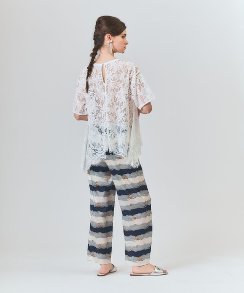 GRACE Class◆トップス/34/コットン/PNK/02242 43036-00 セール】バックレース天竺トップ（その他トップス）｜GRACE