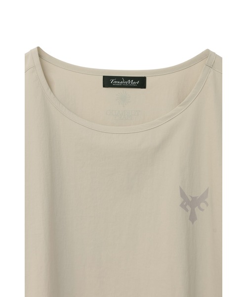 TORNADO MART（トルネードマート）の「TORNADO MART∴コラボ布帛Tシャツ（Tシャツ/カットソー・メンズ・ブラック/ベージュ・M/L/LL）」の6枚目の写真