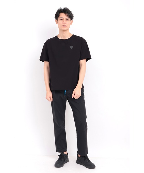 TORNADO MART（トルネードマート）の「TORNADO MART∴コラボ布帛Tシャツ（Tシャツ/カットソー・メンズ・ブラック/ベージュ・M/L/LL）」の11枚目の写真