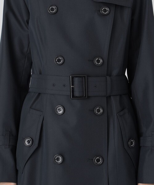 BLUE LABEL CRESTBRIDGE（ブルーレーベルクレストブリッジ）の「【一部店舗限定】ツイルトレンチコート（トレンチコート・レディース・ベージュ系その他3/ダークネイビー・38/40/36）」の6枚目の写真
