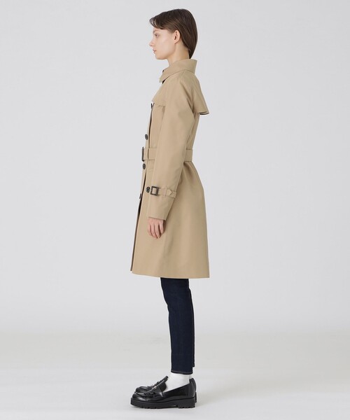 BLUE LABEL CRESTBRIDGE（ブルーレーベルクレストブリッジ）の「【一部店舗限定】ツイルトレンチコート（トレンチコート・レディース・ベージュ系その他3/ダークネイビー・38/40/36）」の13枚目の写真