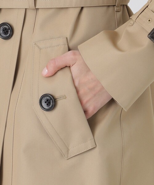 BLUE LABEL CRESTBRIDGE（ブルーレーベルクレストブリッジ）の「【一部店舗限定】ツイルトレンチコート（トレンチコート・レディース・ベージュ系その他3/ダークネイビー・38/40/36）」の17枚目の写真