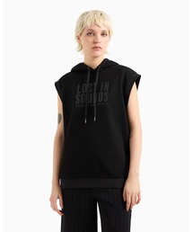 ARMANI EXCHANGE | 【A|X アルマーニ エクスチェンジ】LIS AXロゴ スリーブレスフーデッドスウェットシャツ(スウェット)