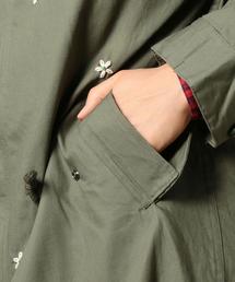 SHANANA MIL シャナナミル M51 モッズコート XS フラワー手刺繍 i-img803x1200-