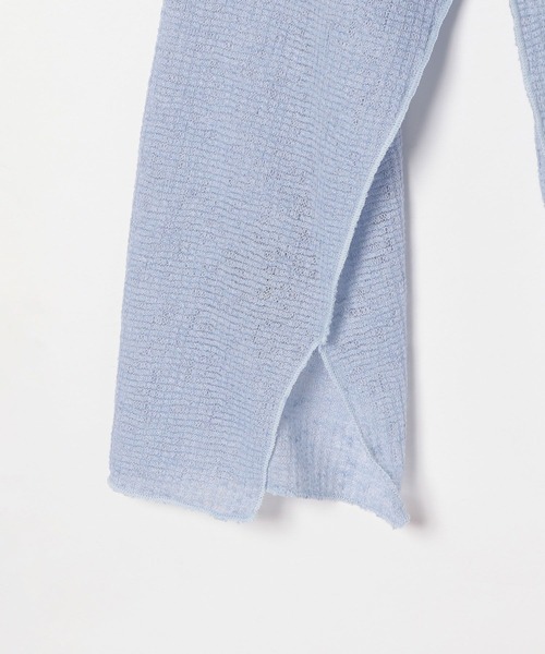 LEPSIM（レプシィム）の「メランジシアーワッフルプルオーバー　324967（Tシャツ/カットソー・レディース・ブルー/オフホワイト/イエロー・FREE）」の18枚目の写真