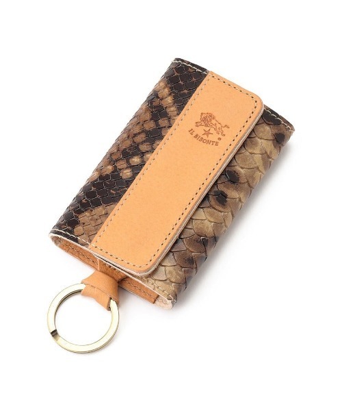 IL BISONTE / キーケース / SNAKE PRINT / 2025 SPRING SUMMER