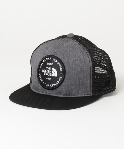 THE NORTH FACE(ザノースフェイス)の「ザ ノース フェイス THE NORTH FACE Kids Message Mesh Cap_メッセージメッシュキャップ(キッズ)(キャップ・キッズ・ブラック/グレー/キャメル・J/M/J/L)」の3枚目の写真