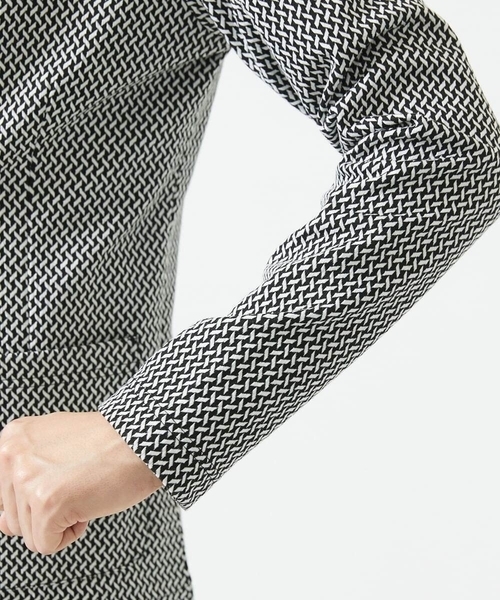MK MICHEL KLEIN HOMME (エムケーミッシェルクランオム)の「【ラスト1/洗える 】フェザーへリンボンジャケット(テーラードジャケット・メンズ・ライトブラウン/ブラック・46/51/48)」の16枚目の写真