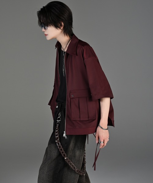 military super gimmick shirt blouson（シャツ/ブラウス