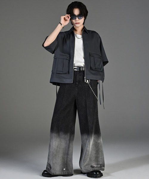 ADRER（アドラー）の「military super gimmick shirt blouson