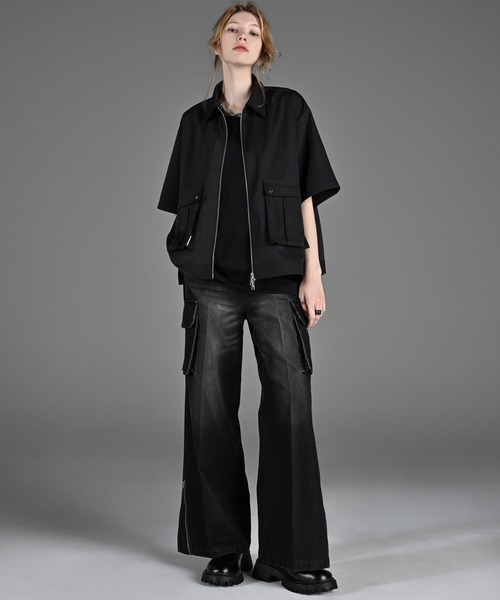 military super gimmick shirt blouson（シャツ/ブラウス
