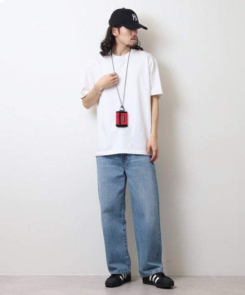 WILD THINGS（ワイルドシングス）の「WILD THINGS ナイロン ネックミニウォレット DELFY採用（ボディバッグ/ウエストポーチ・メンズ・レッド/ブラック・FREE）」の14枚目の写真