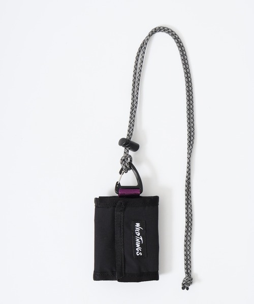WILD THINGS（ワイルドシングス）の「WILD THINGS ナイロン ネックミニウォレット DELFY採用（ボディバッグ/ウエストポーチ・メンズ・レッド/ブラック・FREE）」の17枚目の写真