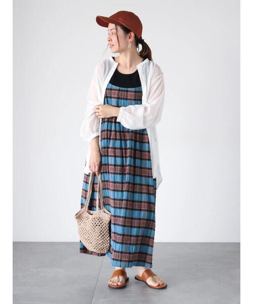 Lugnoncure（ルノンキュール）の「前後2WAYテレコタンクトップ《2025summer catalog item》（タンクトップ・レディース・ブラック/オフホワイト/グレー・F）」の5枚目の写真