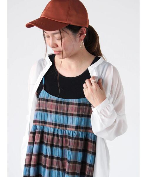 Lugnoncure（ルノンキュール）の「前後2WAYテレコタンクトップ《2025summer catalog item》（タンクトップ・レディース・ブラック/オフホワイト/グレー・F）」の6枚目の写真