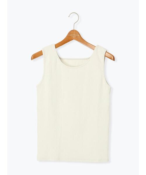 Lugnoncure（ルノンキュール）の「前後2WAYテレコタンクトップ《2025summer catalog item》（タンクトップ・レディース・ブラック/オフホワイト/グレー・F）」の8枚目の写真