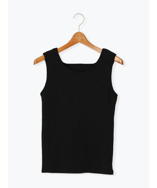 Lugnoncure（ルノンキュール）の「前後2WAYテレコタンクトップ《2025summer catalog item》（タンクトップ・レディース・ブラック/オフホワイト/グレー・F）」の9枚目の写真