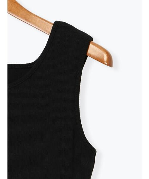 Lugnoncure（ルノンキュール）の「前後2WAYテレコタンクトップ《2025summer catalog item》（タンクトップ・レディース・ブラック/オフホワイト/グレー・F）」の12枚目の写真