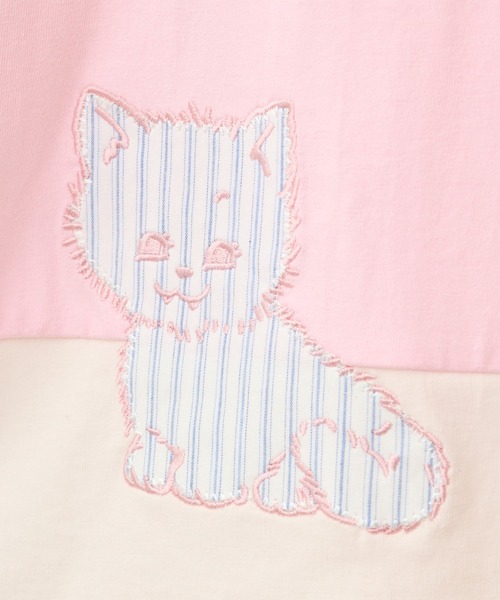 Candy Stripper（キャンディストリッパー）の「SWEET THINGS POLO トップス（ポロシャツ・レディース・ピンク/イエロー/ミント・FREE）」の5枚目の写真