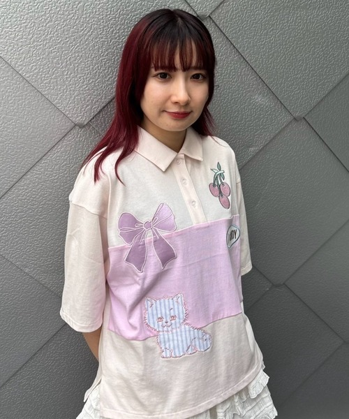 キャンディストリッパー□FREAK DOGS POLO トップス