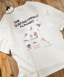 Jonas Claesson | JONAS CLAESSON/ジョナス クレアッソン Surfing animals Short Sleeve Tee/サーフィンアニマルズ バックプリント Tシャツ(Tシャツ/カットソー)