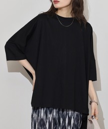 mitis カノコビッグシルエットTシャツ