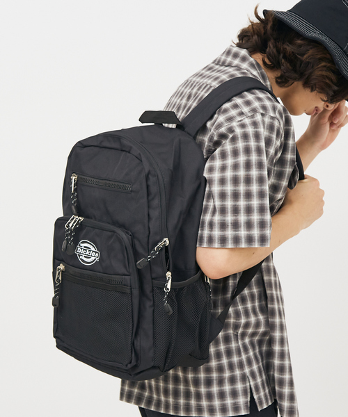 Dickies(ディッキーズ)の「【DICKIES/ディッキーズ】SQUARE POCKET BACK PACK 14846700/ バックパック /デイパック/ リュック/ メンズ /ユニセックス【WEB限定】(バックパック/リュック・メンズ・ブラック/レッド・フリー)」の14枚目の写真