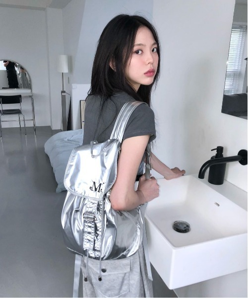 新品　韓国　ムセントmucent ミニ ナップザック リュック バックパック MUCENT MUTE MINI BACKPACK_3colors (MUCENT/バックパック