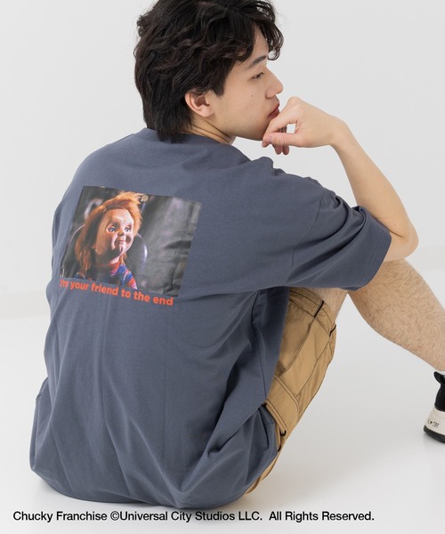 JAM & LINK（ジャムアンドリンク）の「〈ユニバーサル〉映画半袖Tシャツ（Tシャツ/カットソー・メンズ・ホワイト/チャコールグレー/クリーム・S/M/L）」の2枚目の写真