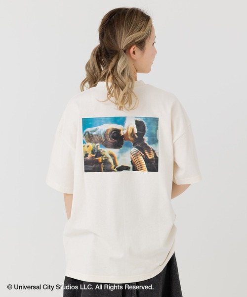 JAM & LINK（ジャムアンドリンク）の「〈ユニバーサル〉映画半袖Tシャツ（Tシャツ/カットソー・メンズ・ホワイト/チャコールグレー/クリーム・S/M/L）」の3枚目の写真