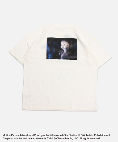 JAM & LINK（ジャムアンドリンク）の「〈ユニバーサル〉映画半袖Tシャツ（Tシャツ/カットソー・メンズ・ホワイト/チャコールグレー/クリーム・S/M/L）」の19枚目の写真