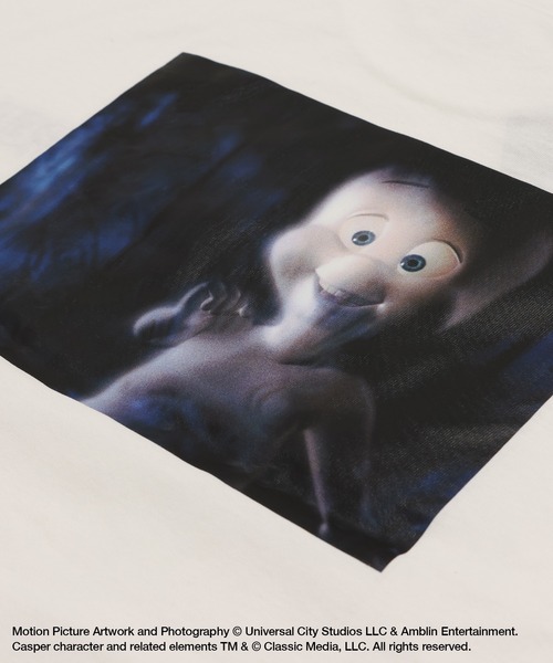 JAM & LINK（ジャムアンドリンク）の「〈ユニバーサル〉映画半袖Tシャツ（Tシャツ/カットソー・メンズ・ホワイト/チャコールグレー/クリーム・S/M/L）」の22枚目の写真