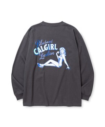 CALEE｜キャリー（レディース）のTシャツ/カットソー（ブラック/黒色系