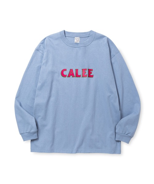 CALEE(キャリー)の「VINTAGE TYPE SYNDICATE RETRO GIRL L/S TEE <NATURALLY PAINT DESIGN>(Tシャツ/カットソー・メンズ・イエロー/ライトブルー/ブラック・LARGE/MEDIUM/X-LARGE)」の10枚目の写真