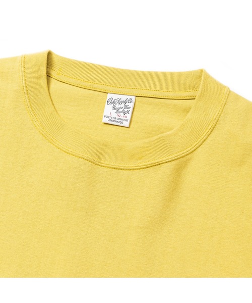 CALEE(キャリー)の「VINTAGE TYPE SYNDICATE RETRO GIRL L/S TEE <NATURALLY PAINT DESIGN>(Tシャツ/カットソー・メンズ・イエロー/ライトブルー/ブラック・LARGE/MEDIUM/X-LARGE)」の7枚目の写真