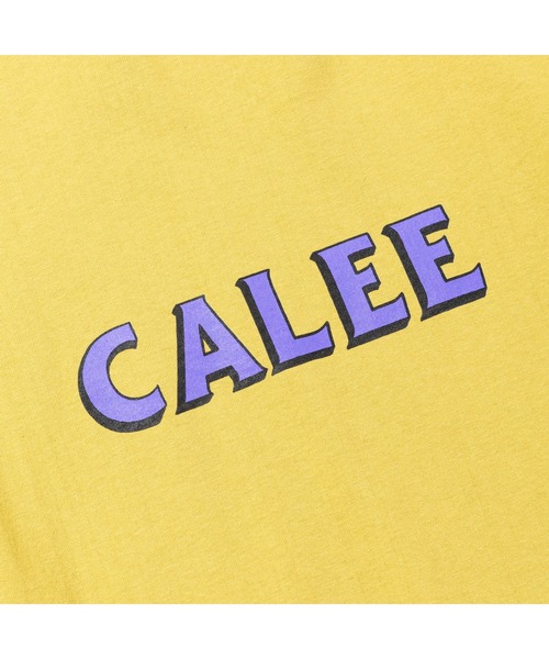 CALEE(キャリー)の「VINTAGE TYPE SYNDICATE RETRO GIRL L/S TEE <NATURALLY PAINT DESIGN>(Tシャツ/カットソー・メンズ・イエロー/ライトブルー/ブラック・LARGE/MEDIUM/X-LARGE)」の6枚目の写真