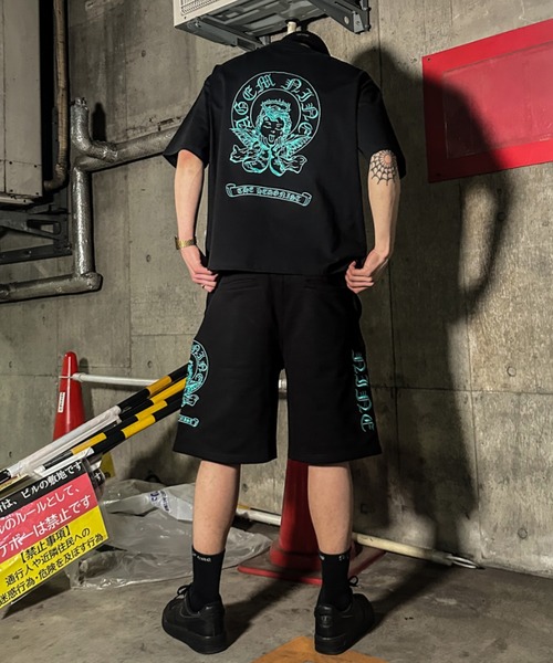 エージェムナイン A'GEM/9 × .kom セットアップ クロムハーツ A'GEM/9 × .kom 『A'GEM/9/エージェムナイン』エンジェルロゴTEE