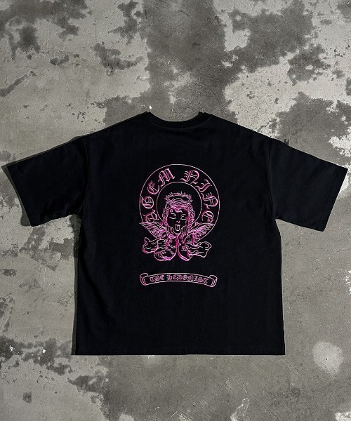 エージェムナイン A'GEM/9 × .kom セットアップ クロムハーツ A'GEM/9 × .kom 『A'GEM/9/エージェムナイン』エンジェルロゴTEE