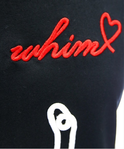 CLEAR BASIC（クリアベーシック）の「コード刺繍猫Tシャツ［大人 カジュアル アニマル］≪SS新作≫（Tシャツ/カットソー・レディース・ブラック/オフホワイト・F）」の11枚目の写真