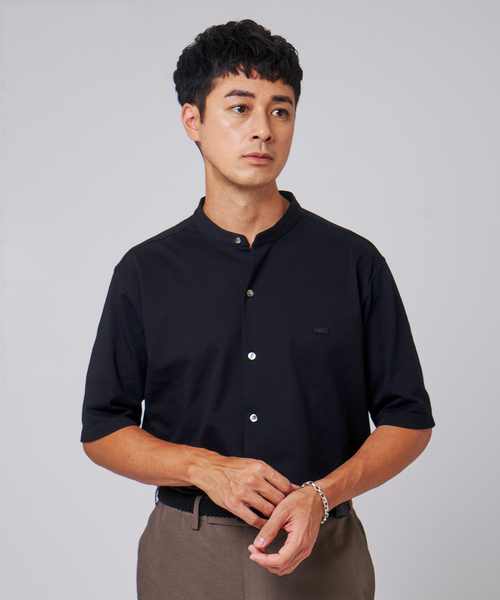 【美品】LACOSTE 黒 ポロシャツ ◇国内正規 LACOSTE ラコステ L1212LJ 日本製 美品 CLASSIC FIT