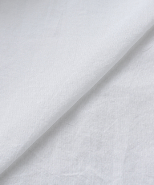 crinkle crinkle crinkle（クリンクルクリンクルクリンクル）の「【crinkle crinkle crinkle】 cotton frill coller shirts（シャツ/ブラウス・レディース・ブラック/ホワイト・FREE）」の9枚目の写真